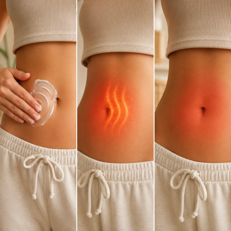 1. Activación termogénica que realmente sientes: tu piel muestra que está funcionando en menos de 60 segundos.